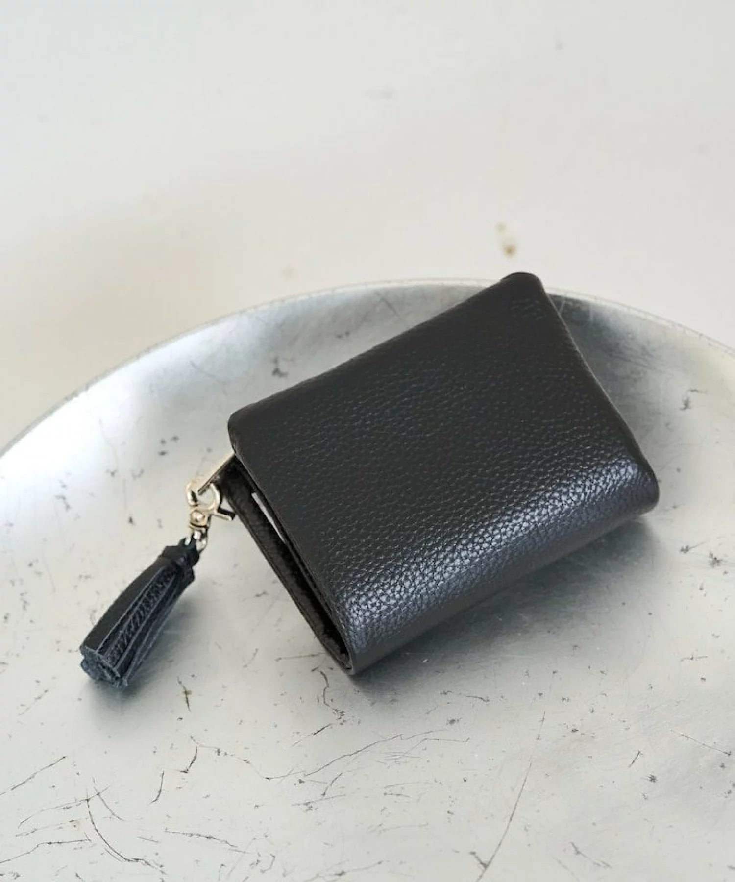 ブラック 三つ折り財布 レディース 3つ折り 財布